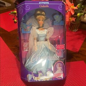 Disney Cinderella Doll in Elegant Light Blue Gown